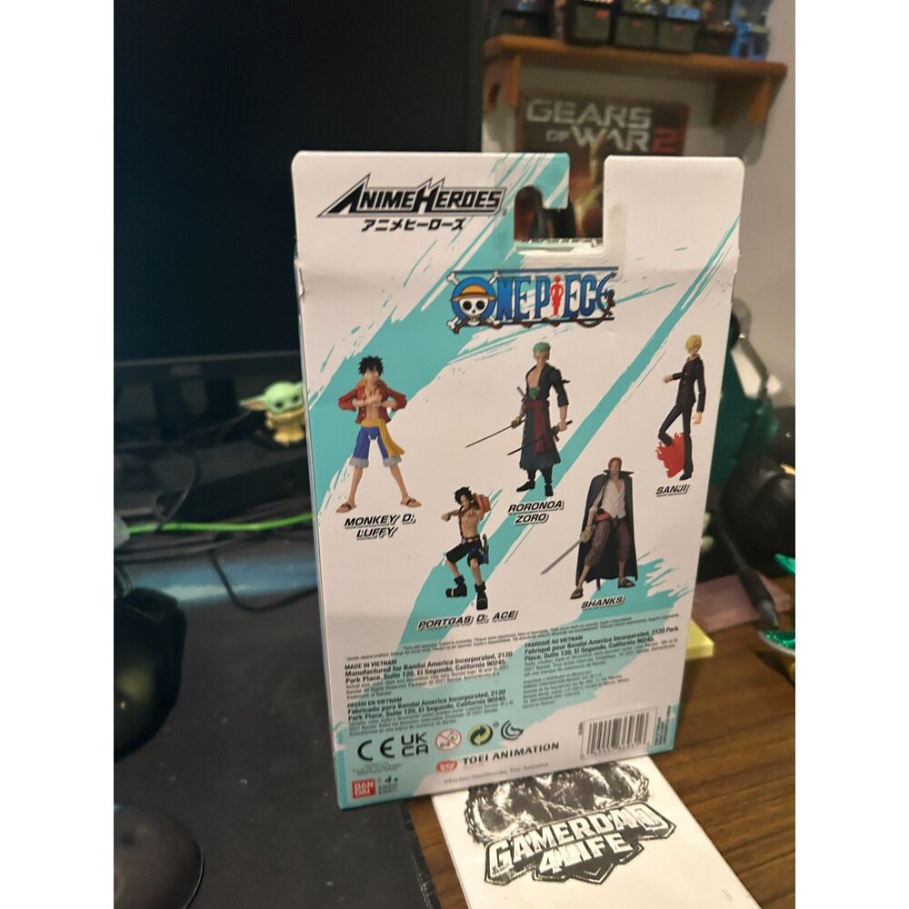 One Piece Anime Heroes Figure One Piece Monkey D. Luffy by Bandai Namco